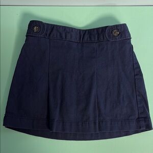 Old Navy Dark Navy Short Skirt, Girl Size 5, Girl School Uniform or Summer Skort